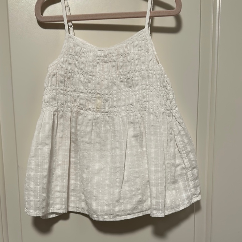 Cat & Jack White Sleeveless Kids top